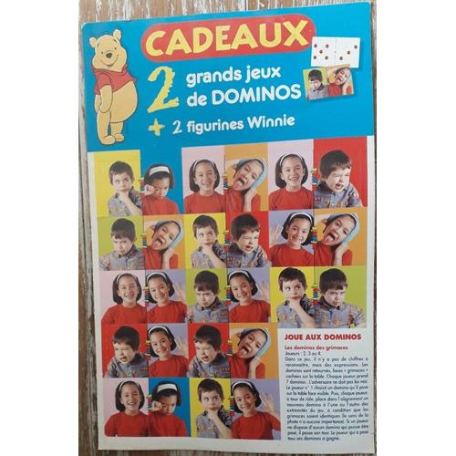 Jeu De Dominos & Figurines Winnie (A Monter / Encart Magazine Winnie L'ourson)
