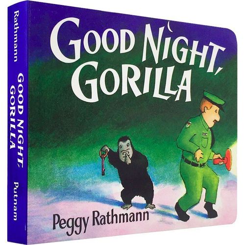Livre D'images Anglais Pour Enfants Éducatifs Pour Bébé Et Petits Enfants Bonne Nuit, Couverture Rigide Gorille/Peggy Rathmann