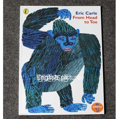 Livre D'images En Anglais D'ic Carle, Couverture Souple, De La Tête Aux Pieds, Livre D'images Pour Enfants De 3 À 8 Ans, Éducation Précoce, Parent-Enfant, Lecture