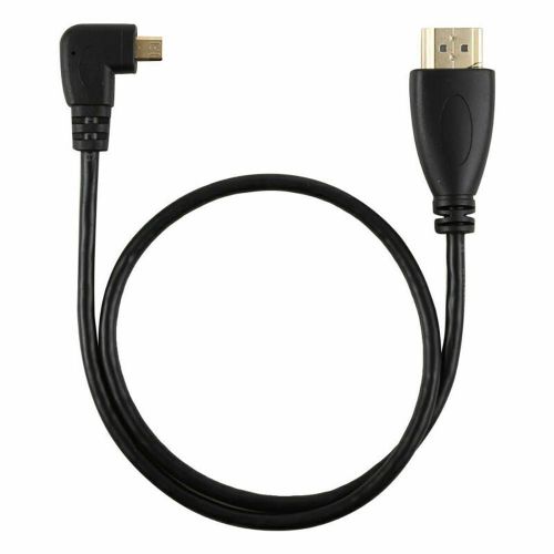 Câble Micro HDMI vers HDMI 1080P mâle 3D, plaqué or Type D, Version 1.4, pour téléphone portable, caméra GoPro