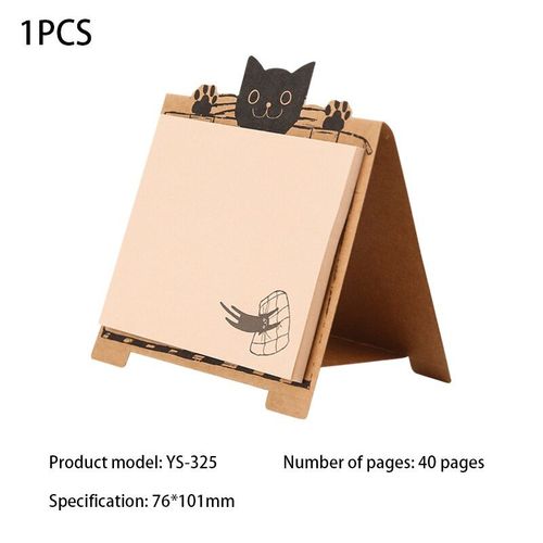 Bloc-Notes Auto-Adhésif De 40 Pages, Style Chat Mignon, Pour Bricolage, Signet, Papeterie Scolaire Et De Bureau, Kawaii, Pour Journal Intime, Ys-325