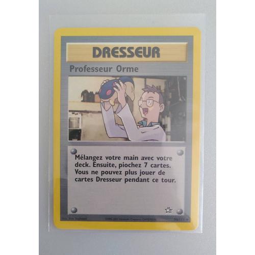 Professeur Orme - Set Neo Genesis - Semi-Rare - Vf -  96/111