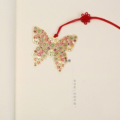 Clip Papillon Mignon En Métal, Marqueur En Forme De Papillon, Marqueurs De Livre, Cadeau Pour Enseignants, Fournitures Scolaires Et De Bureau, Fournitures De Beauté De Papeterie Pour Étudiants