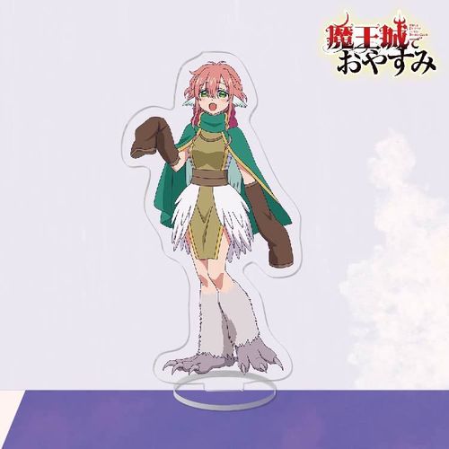 Figurine De Dessin Animé Princesse Endormie Dans Le Château Du Démon, Support En Acrylique, Jouet, Mélodas, Accessoires De Bureau En Pvc