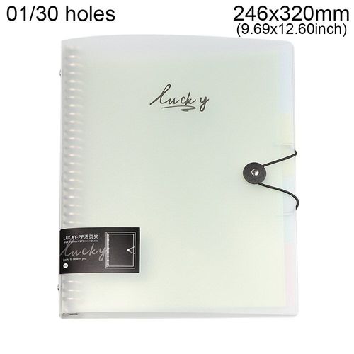 Classeur À Anneaux, Format A4/B5/B4, Rechargeable, 1 Pièce, Agenda, Journal, Bloc-Notes, Fournitures Scolaires Et De Bureau,