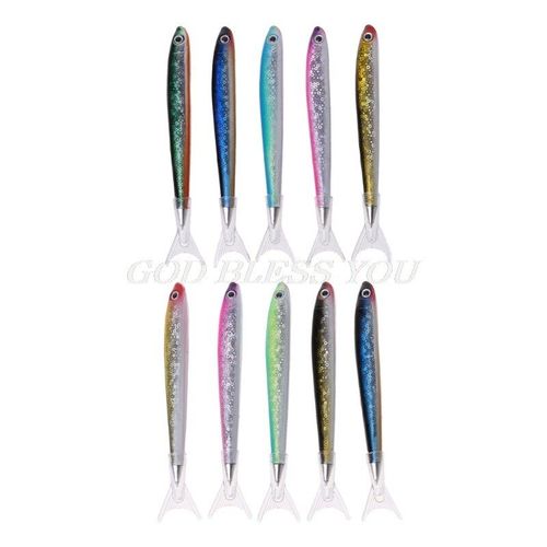 Stylo À Bille Poisson Créatif Signature Océan Pour Papeterie Fournitures Scolaires Et De Bureau