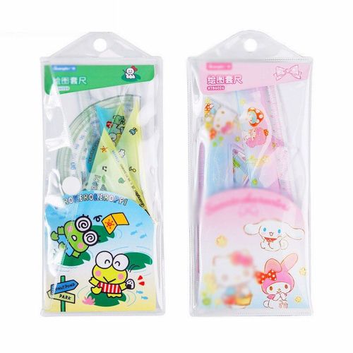 Ensemble De Règles Droites Pour Chien Et Chat, Mignon, Kawaii, Outil De Dessin, Papeterie Promotionnelle, Fournitures Scolaires, 10 Pièces