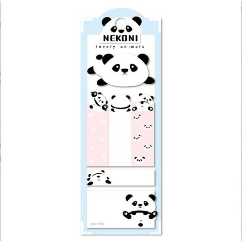 Bloc-Notes Panda Chien Lapin Mignon 20 Pièces/Lot, Étiquette Autocollante Dessin Animé N Times, Papeterie Pour Carnet De Notes, Fourniture Scolaire, Signet