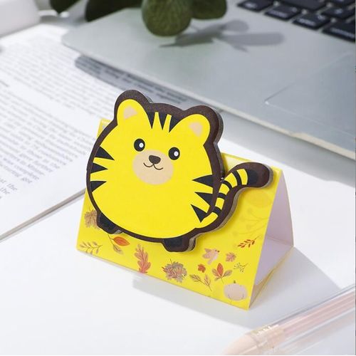 Étiquette Autocollante Pour Carnet De Notes, Étiquette Autocollante, Tigre, Vache, Mouton, Cochon, Mignon N Times, Papeterie, Fournitures Scolaires, 40 Pièces/Lot