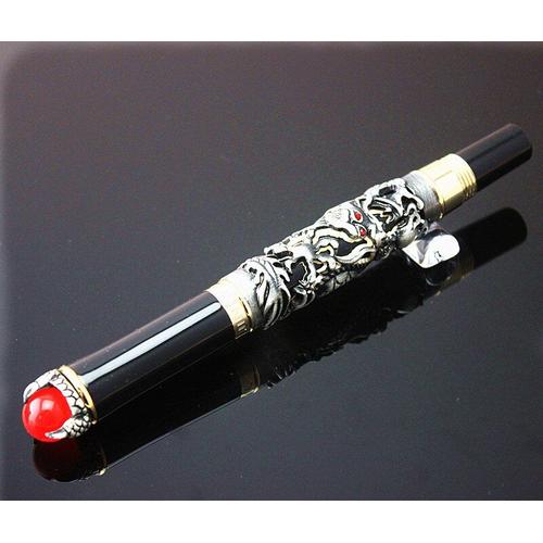 Stylo À Plume Dragon Vintage De Haute Qualité, Stylo À Encre 0.5mm Pour Écriture, Fournitures De Bureau