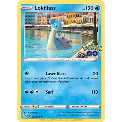 Lokhlass - Holo - 023/078 - Pokemon Go