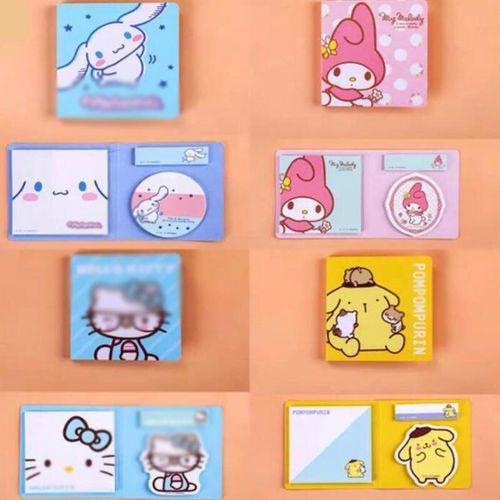 Bloc-Notes Créatif Ninja, Étiquette Autocollante Mignonne N Times, Signet, Papeterie Fournitures Scolaires De La Poste, 24 Pièces/Lot