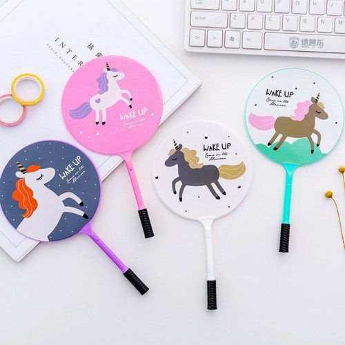 Stylo À Bille En Forme D'éventail, 36 Pièces/Lot, Dessin Animé, Animaux, Licorne, Boule De Fruits, Cadeaux Pour Enfants, Fournitures D'écriture Scolaires