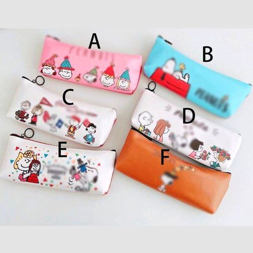 Étuis À Crayons En Cuir Pu Chien Kawaii 12 Pièces/Lot, Mignon Sac À Crayons Pour Étudiant, Papeterie Pochette À Stylo, Cadeau Pour Enfants, Fournitures Scolaires