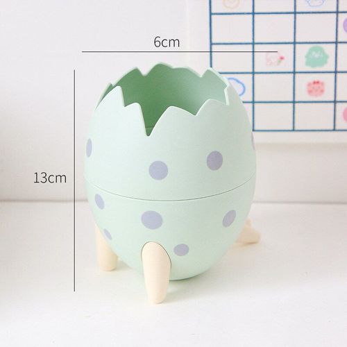 Porte-Stylo Créatif En Forme D'¿Uf De Dinosaure 3 Pièces, Boîte De Rangement De Bureau, Pot À Crayons, Conteneur De Papeterie De Bureau, Boîte De Rangement De Cosmétiques