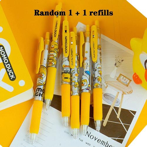 Crayon Mécanique Petit Canard Jaune 0.5mm, Kawaii Crayon De Lavage Pour Peinture Et Écriture, Fournitures Scolaires Mignonnes