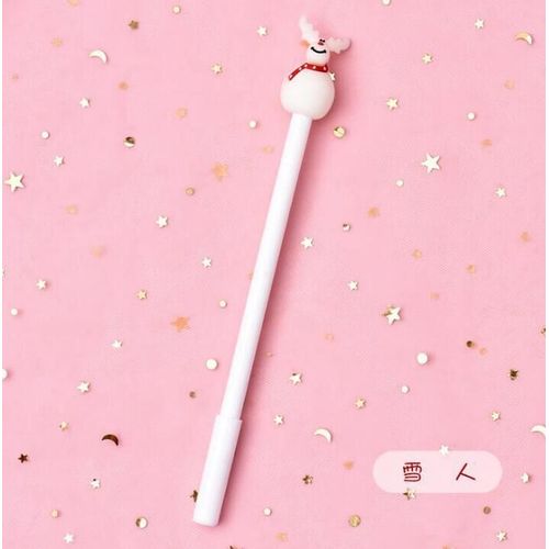 Stylo À Bille Roulante, 48 Pièces/Lot, Dessin Animé, Arbre De Noël, Bonhomme De Neige, Père Noël, Cerf, Stylo À Signe, Papeterie Cadeau