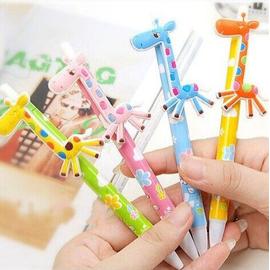 6 pièces/set Papeterie fournitures Kawaii chat Gel stylo créatif mignon  encre neutre stylo enfants cadeau école bureau écriture