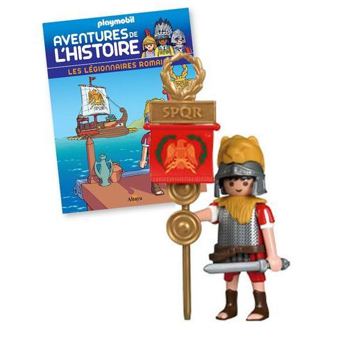 Playmobil Altaya N° 2 , Aventures De L'histoire : Les Légionnaires Romains