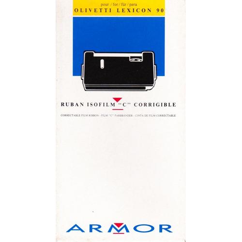 ARMOR - Ruban isofilm "c" corrigible pour Olivetti Lexicom 90