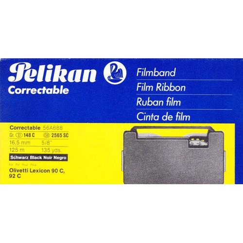 Ruban film correctabe Pélikan pour Olivetti Lexicon 90 C, 92 C (Gr 148 C)