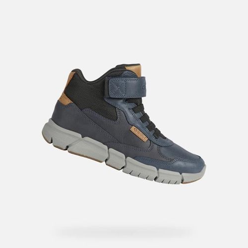 Basket Cuir Enfant Geox J Flexyper