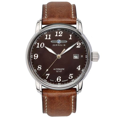 Mens Watch Zeppelin 8656-3, Automatic, 40mm, 5atm
