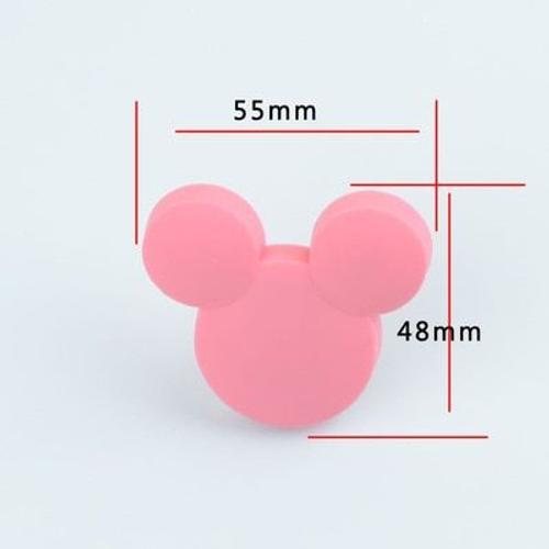 JAUNE - Poignée en silicone pour enfants, dessin animé, Mickey