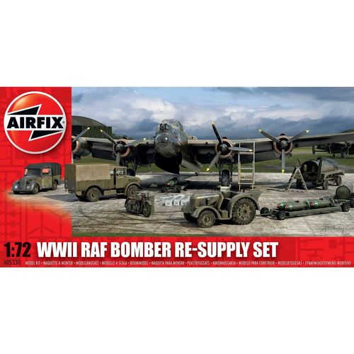 Maquettes Véhicules Militaires Et Accessoires : Wwii Raf Bomber Re-Supply Set-Airfix