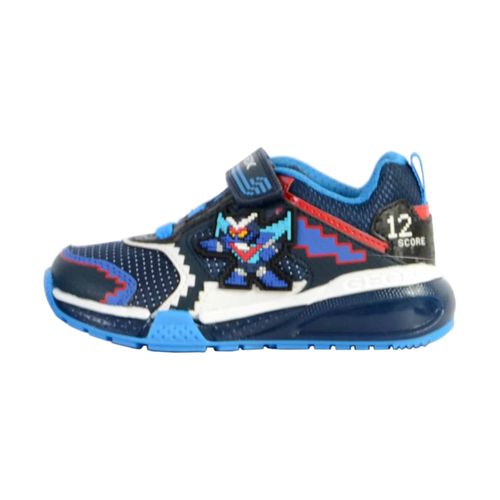Basket Cuir Enfant Geox Bayonyc