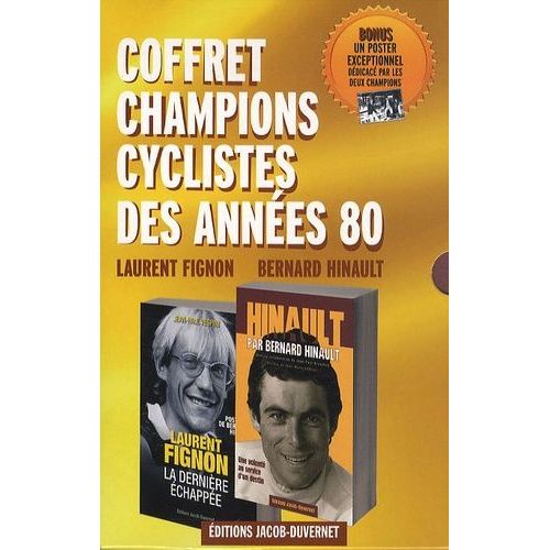 Champions Cyclistes Des Années 80 - Coffret En 2 Volumes