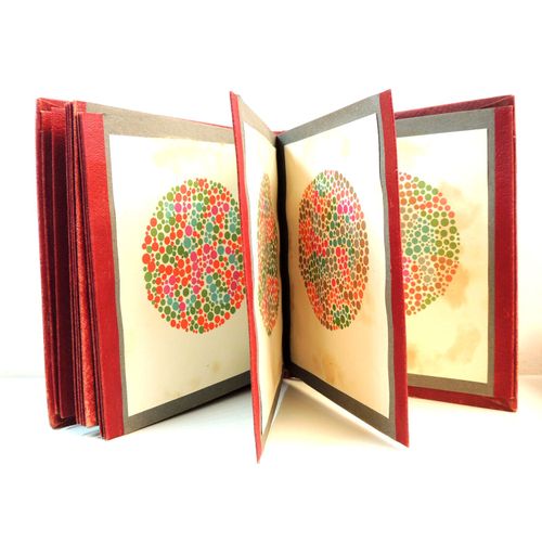 Polack (Dr). Atlas Pour L'examen De La Vision Des Couleurs. 44 Planches