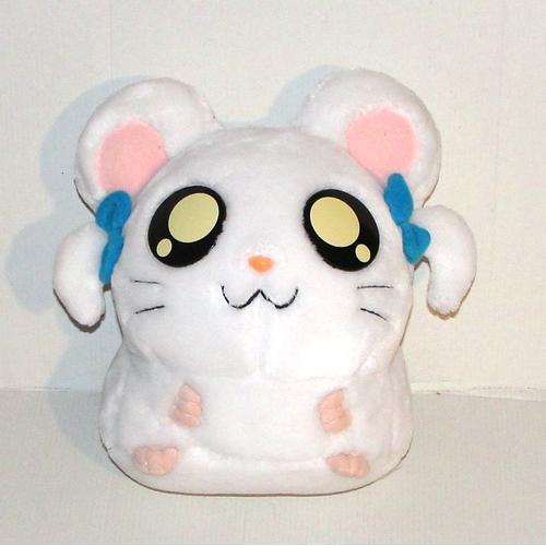 Peluche Hamtaro Bijou Ham Ham Hasbro 2002 Model 25 Cm - Doudou Hamster Fille Dessin Animés