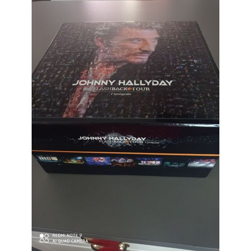 Coffret Flash Back Tour L'intégral Johnny Hallyday