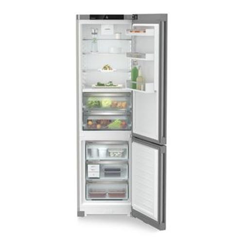 Réfrigérateur Combiné Liebherr CBNsfd 5723 BioFresh NoFrost - 360 litres Classe D Argent