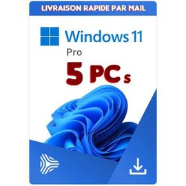 Windows 11 Pro 5 Pc - En Téléchargement - Envoi Rapide Par Mail - Facture Automatique !