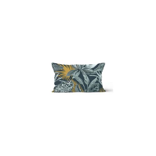 Housse De Coussin Velours 32x50 Cm Tropic, Par Soleil D'ocre