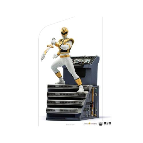 Power Rangers - Statuette 1/10 Bds Art Scale White Ranger 22 Cm