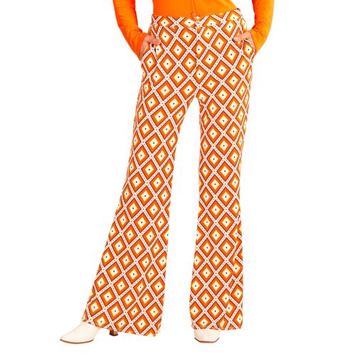 Pantalon Groovy Rétro Années 70 Femme S / M