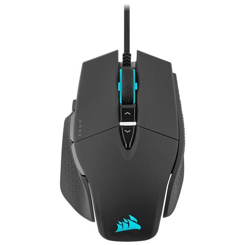 Corsair Gaming M65 RGB Ultra - Souris - optique - 8 boutons - filaire - USB - noir