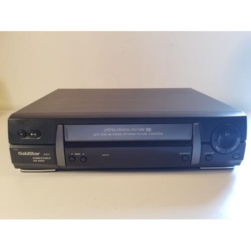 Magnetoscope VHS Goldstar AC21 - lecteur dvd