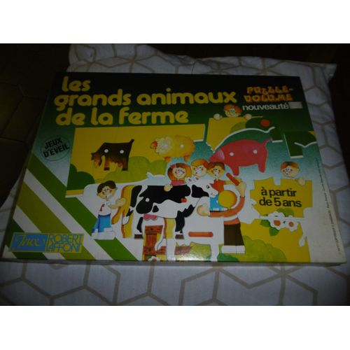 Puzzle Volume " Les Grands Animaux De La Ferme " Robert Laffont