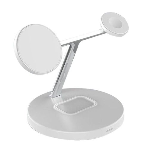 Station de charge rapide 3 en 1, chargeur sans fil 15W, pour téléphone portable, montre, casque, Station de charge multifonctionnelle