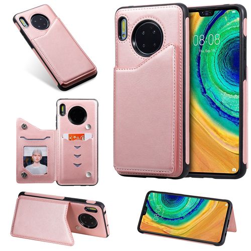 Coque Huawei Mate 30,Etui Pour Huawei Mate 30,Etui En Cuir Pour Huawei Mate 30,Convient A La Huawei Mate 30,Rose