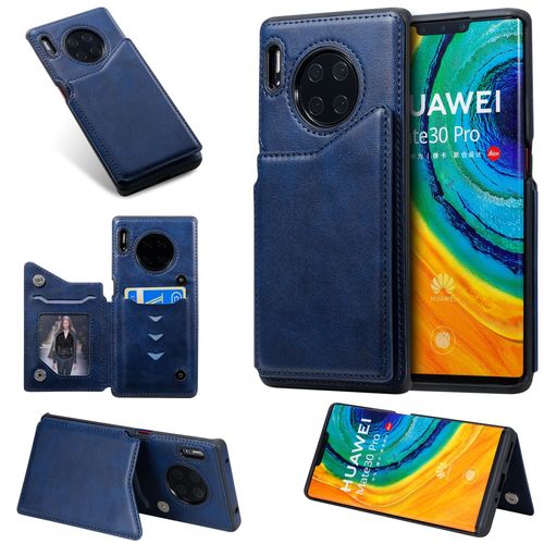 Coque Huawei Mate 30 Pro,Etui Pour Huawei Mate 30 Pro,Etui En Cuir Pour Huawei Mate 30 Pro,Convient A La Huawei Mate 30 Pro,Bleu