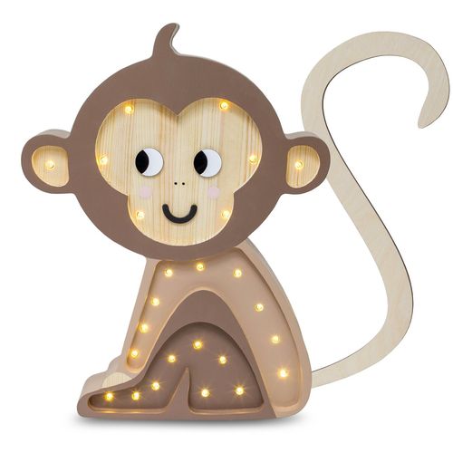 Lampe Veilleuse Singe Brun