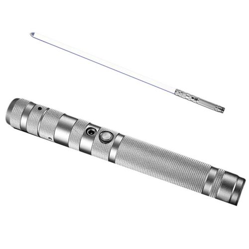 Sabre Lumineux 2 En 1, Led + Son Fx (Sensible Au Mouvement), Double Lame, Double Éclairage, Cadeaux Pour Enfants