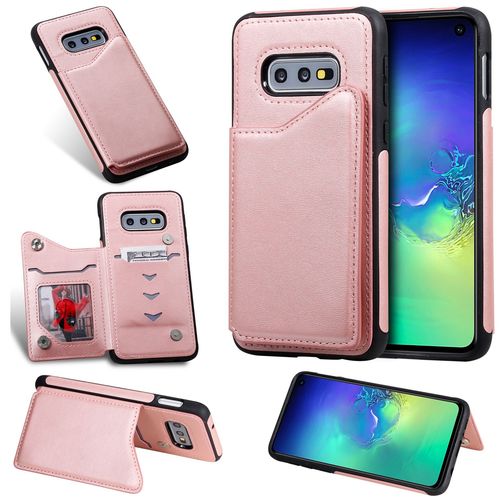 Coque Samsung Galaxy S10e,Etui Pour Samsung Galaxy S10e,Etui En Cuir Pour Samsung Galaxy S10e,Convient A La Samsung Galaxy S10e,Rose