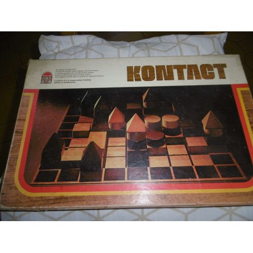 Jeu Dujardin " Kontact " 80 Pièces En Bois