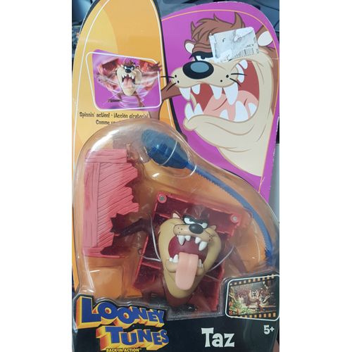 Mattel 2003 Looney Tunes De Retour En Action Taz Tasmanian Devil Action Figure